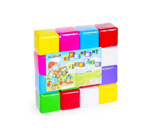 гр Набір кубиків "Сіті 16" 029 (18) "BAMSIC" 16 штук, в сітці – в наличии! Купите сейчас у KAZKOVA гр Набір кубиків "Сіті 16" 029 (18) "BAMSIC" 16 штук, в сітці – в наличии! Купите сейчас у KAZKOVA