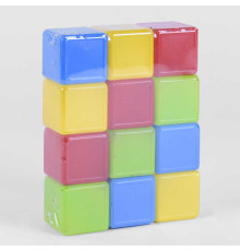 гр Кубики кольорові 12 шт. (24) 05062 "M Toys"