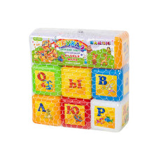 гр Кубики маленькі "Абетка" 028/5 (30) "BAMSIC" літери російського алфавіту, в сітці