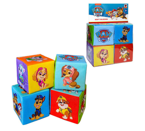 гр Набір кубиків MC 090501-09 "Щенячий патруль. Команда" 4 шт. (30) "Масік", в пакеті гр Набір кубиків MC 090501-09 "Щенячий патруль. Команда" 4 шт. (30) "Масік", в пакеті