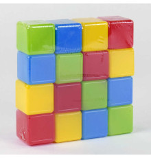 гр Кубики кольорові 16 шт. (20) 05063 "M-TOYS"