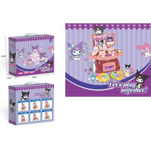 Кухня 228-10 D (48/2) духова піч, 23 х 10х 20 см, посуд, плита, каструля, сковорідка, ніж, лопатка, декоративна їжа, герої, в коробці