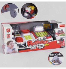 Касовий апарат 35536 B (12/2) світло, звук, вбудований калькулятор, мікрофон, в коробці