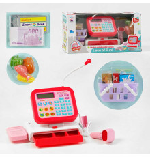 Касовий апарат 5963 А (24/2) калькулятор, звук, підсвічується, кошик з продуктами, від батарейок, в коробці