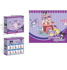 Кухня 228-10 F (48/2) духова піч, 23 х 10х 20 см, посуд, плита, каструля, сковорідка, ніж, лопатка, декоративна їжа, герої, в коробці