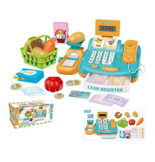 Касовий апарат 8353 А (16/2) 11 елементів, купюри, продукти, звук, в коробці