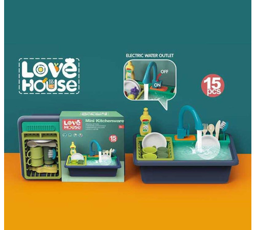 Мийка XG 2-15 A (12) кран на батарейках, подача води, 15 елементів, в коробці