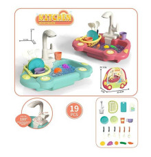 Кухонна Мийка 20208 K (48/2) на батарейках, 19 елементів, продукти, посуд, прилади, в коробці