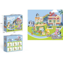 Кухня 228-12 F (48/2) духова піч, 23 см 13 см 20 см, посуд, плита, каструля, сковорідка, ніж, лопатка, декоративна їжа, герої, в коробці