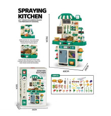 Кухня G 793 A Штрих = 00700 (12) 48 елементів, висота 70см, підсвічування, звуки приготування, помпова подача води, полички, смаколики, столове приладдя, в коробці