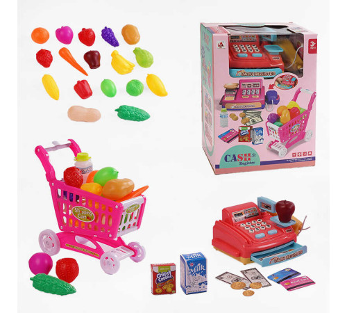 Касовий апарат CF 8206 (24/2) підсвічування, звуки, мелодії, англ. мовою, продукти, візок, у коробці – в наличии! Купите сейчас у KAZKOVA