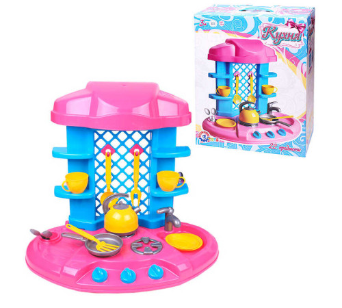 гр Кухня №6 1066 (3) "Technok Toys", 22 елементи, в коробці
