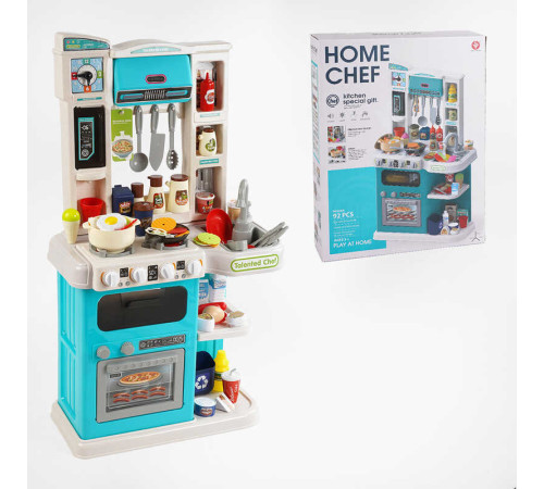 Кухня 922-176 (8) висота 79см, світло, звуки приготування, парогенератор, помпова подача води, 92 аксесуари, в коробці