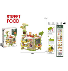 Супермаркет 922-218 (8) висота 87 см, 105 елементів, підсвічування, звук, каса відчиняється, продукти, баночки і склянки, в коробці