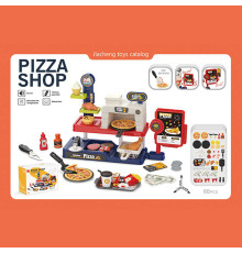 Піцерія 668-153 (36) 66 елементів, звукові ефекти каси, фритюр, піч, гриль, таця, продукти, стаканчики, лопатки, купюри, монети, в коробці