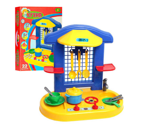 гр Кухня №2 2117 (8) "Technok Toys", пательня, 2 тарілки, 2 чашки, столове приладдя, плита, мийка, полиці, в коробці – в наличии! Купите сейчас у KAZKOVA гр Кухня №2 2117 (8) "Technok Toys", пательня, 2 тарілки, 2 чашки, столове приладдя, плита, мийка, полиці, в коробці – в наличии! Купите сейчас у KAZKOVA