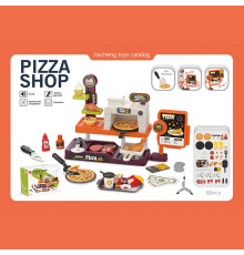 Піцерія 668-154 (36) 66 елементів, звукові ефекти каси, фритюр, піч, гриль, таця, продукти, стаканчики, лопатки, купюри, монети, в коробці
