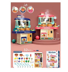 Кухня 2021 (18) 2 види, підсвічування, звуки, парогенератор, 31 елемент, в коробці