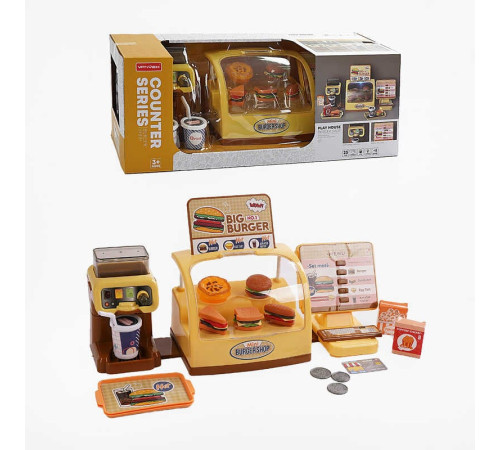 Магазин MW 1183 (16) 25 аксесуарів, підсвічування, меню з англійським озвученням, вітрина зі смаколиками, автомат для подачі напоїв, монети, в коробці