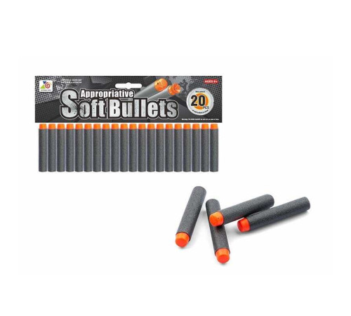 М`які патрони 01*20 (144) 20 штук, в пакеті