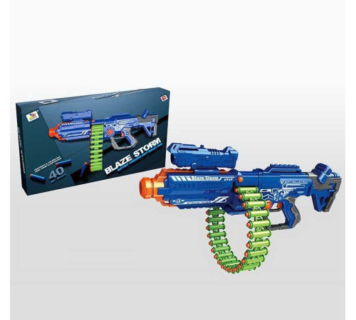 Автомат ZC 7136 (6) 40 м’яких патронів, акумулятор 7.4V, звук, в коробці