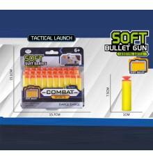 М`які патрони 633-1 (360/2) 30 патронів, присоски, на листі