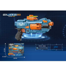 Пістолет 7037-15 (36/2) стріляє м’якими патронами, автоматичний принцип роботи, 16 патронів, в коробці