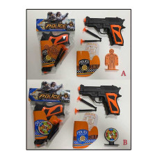 Пістолет 22-1 AB (480/2) 2 види, патрони на присосках, мішень, у пакеті