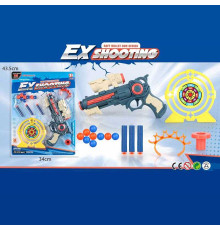 Пістолет 5389-2 (72/2) мішень, м’які патрони, пульки, на листі