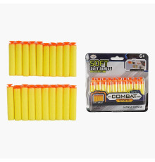 М`які патрони 633-3 (468/2) 20 штук, з присосками, на листі