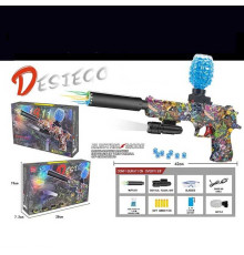 Пістолет G 930-4 D (36) підсвічування, довжина з глушником 41см, пачка орбізів, окуляри, механічний принцип роботи, акумулятор 7.4V, в коробці