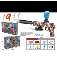 Пістолет G 940-3 D (36) акумулятор 3.7 V, стріляє орбізами, лазерний приціл, глушник із підсвічуванням, магазин, захисні окуляри, орбізи, в коробці