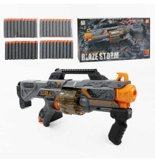 Автомат ZC 7161 (12) механічний принцип роботи, обертовий барабан для заряджання, 40 м'яких патронів з присосками, довжина 51 см, в коробці