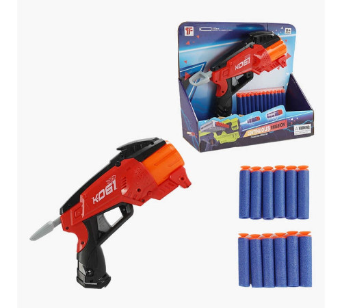 Пістолет HDL 5183 (36) стріляє м’якими патронами, механічний, 12 патронів, в коробці