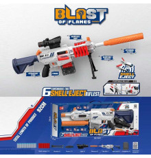 Автомат XH 918 (18) м'які кулі 20 шт, оптичний приціл, глушник, в коробці