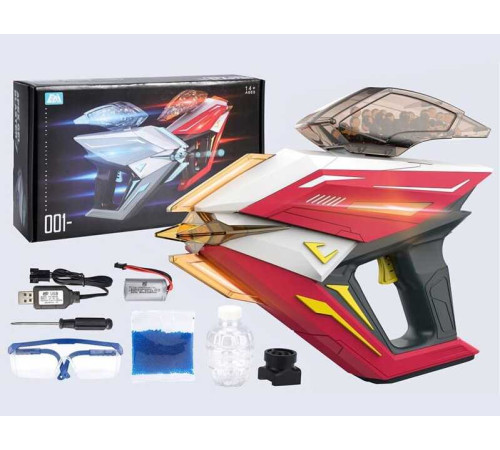 Пістолет 662-1 Штрих = 10045 (24) акумулятор 7,4 V, підсвічування, стріляє орбізами, захисні окуляри, 2 магазини, викрутка, в коробці – в наличии! Купите сейчас у KAZKOVA