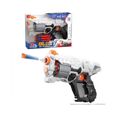 Пістолет XH 931 (36) стріляє м’якими патронами, механічний принцип роботи, 16 патронів, в коробці