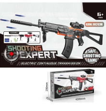 Автомат 337-3 (24) автоматичний принцип роботи, акумулятор 7.4V, 20 м’яких патронів, в коробці