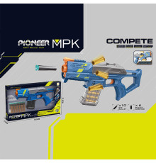 Автомат 833 A (24) механічний принцип роботи, довжина 39 см, 10 м’яких патронів, 6 гільз, в коробці