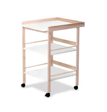 гр Пеленальний столик + колеса (Бук+ДСП)