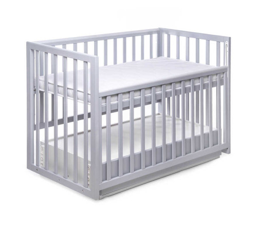 гр Ліжечко БУК "Чарівне" колір - сірий, з шухлядою DS-402 (1) маятниковий механізм