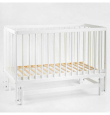 гр Ліжечко дитяче "КАЗКА-2" (1) шарнир-підшипник з висувною паличкою (Білий+біла паличка)