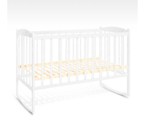 гр Ліжечко-гойдалка дитяча - колір білий (1) "Проста" в пакеті