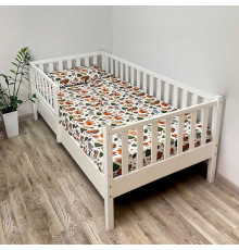 гр Ліжко підліткове без шухляди і верху 1600*800 (білий)