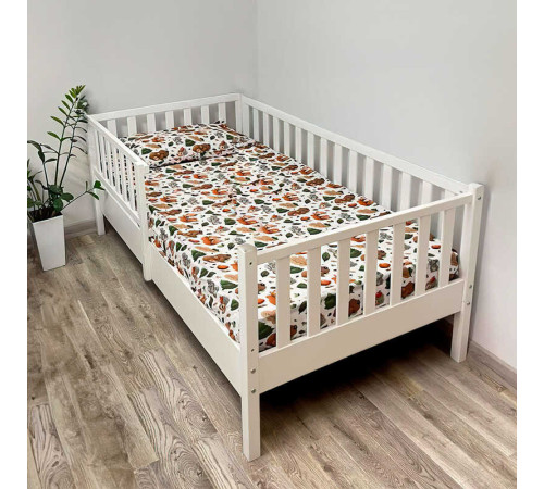 гр Ліжко підліткове без шухляди і верху 1600*800 (білий)