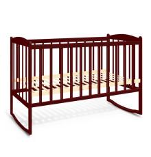 гр Ліжечко-гойдалка дитяча - колір шоколад (1) "Проста" в пакеті