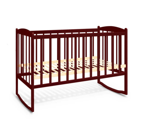 гр Ліжечко-гойдалка дитяча - колір шоколад (1) "Проста" в пакеті