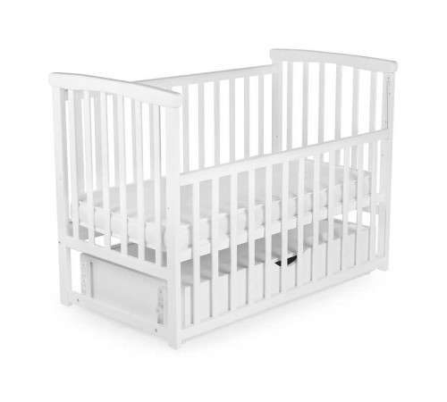 гр Ліжечко БУК "Мрія" колір - білий, з шухлядою DS-201 (1) маятниковий механізм