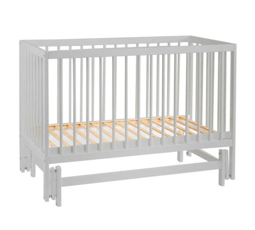 гр Ліжечко дитяче "КАЗКА-2" (1) шарнир-підшипник з висувною паличкою (Сірий+Сіра паличка)