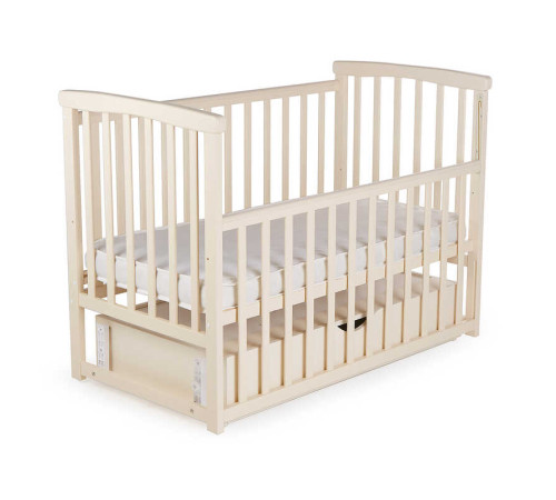 гр Ліжечко БУК "Мрія" колір - ваніль, з шухлядою DS-202 (1) маятниковий механізм